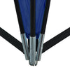 Vidaxl PartyTent Boog 450x450x265 cm bleu foncé