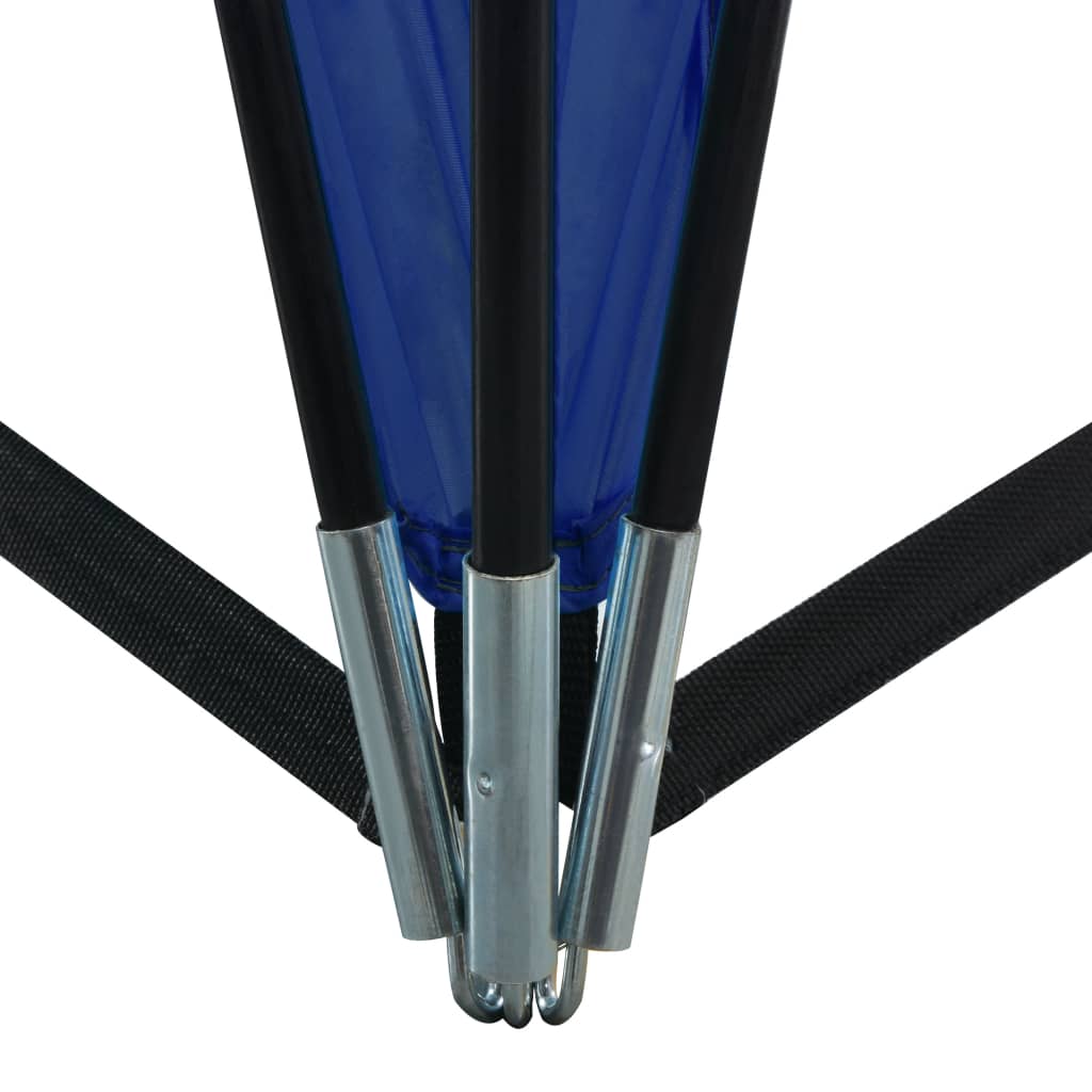 Vidaxl PartyTent Boog 450x450x265 cm bleu foncé