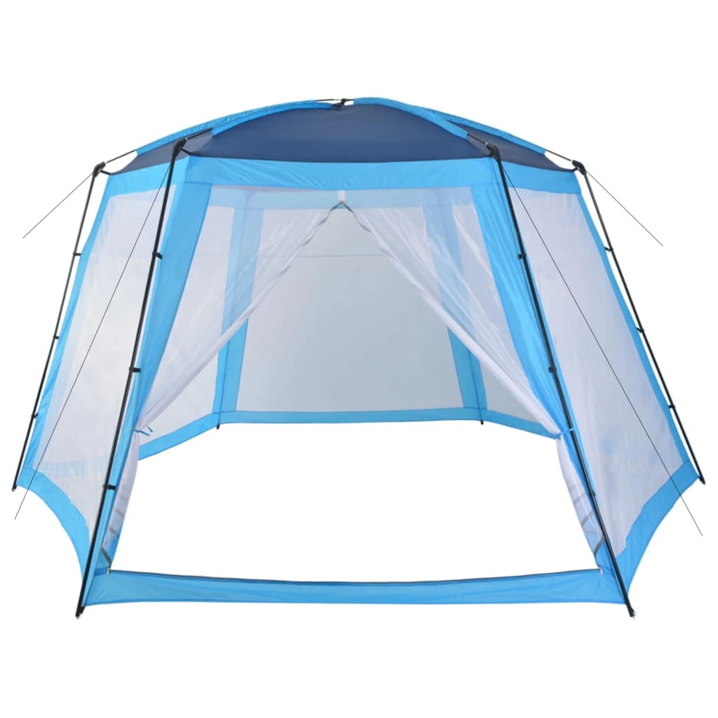 Vidaxl Piscine Tente 500x433x250 cm Tissu bleu
