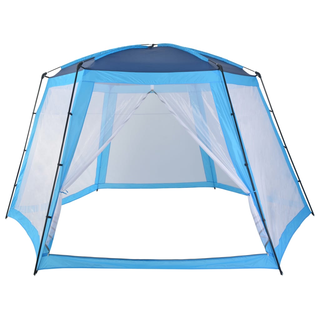Vidaxl Piscine Tente 500x433x250 cm Tissu bleu
