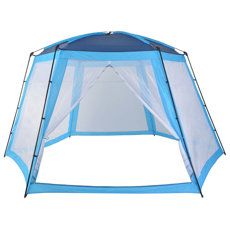Vidaxl Piscine Tente 500x433x250 cm Tissu bleu