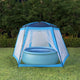 Vidaxl Piscine Tente 500x433x250 cm Tissu bleu
