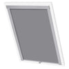 Vidaxl rouleau aveugle accablant gris fk06