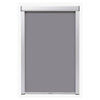Vidaxl rouleau aveugle accablant gris fk06
