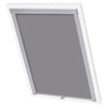 Vidaxl rouleau aveugle accablant gris mk06