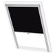 Vidaxl Rouleau aveugle accablant noir CK02