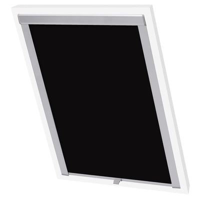 Vidaxl rouleau aveugle accablant noir fk06