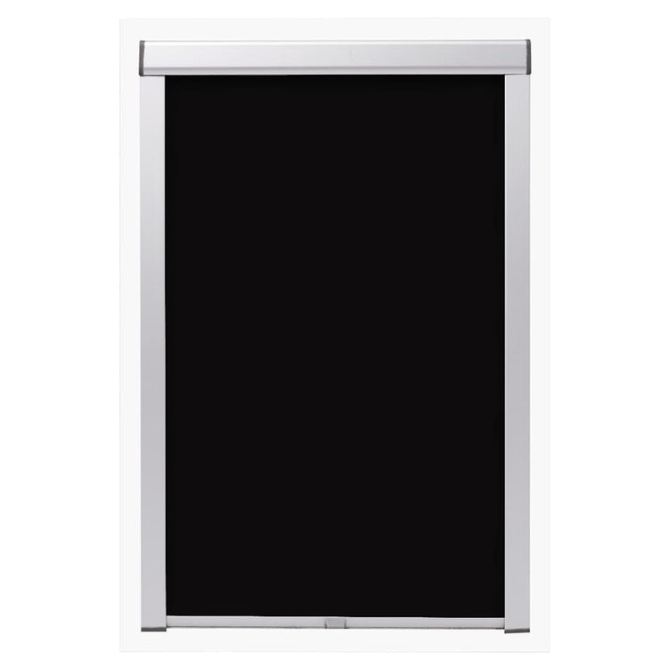 Vidaxl rouleau aveugle accablant noir fk06