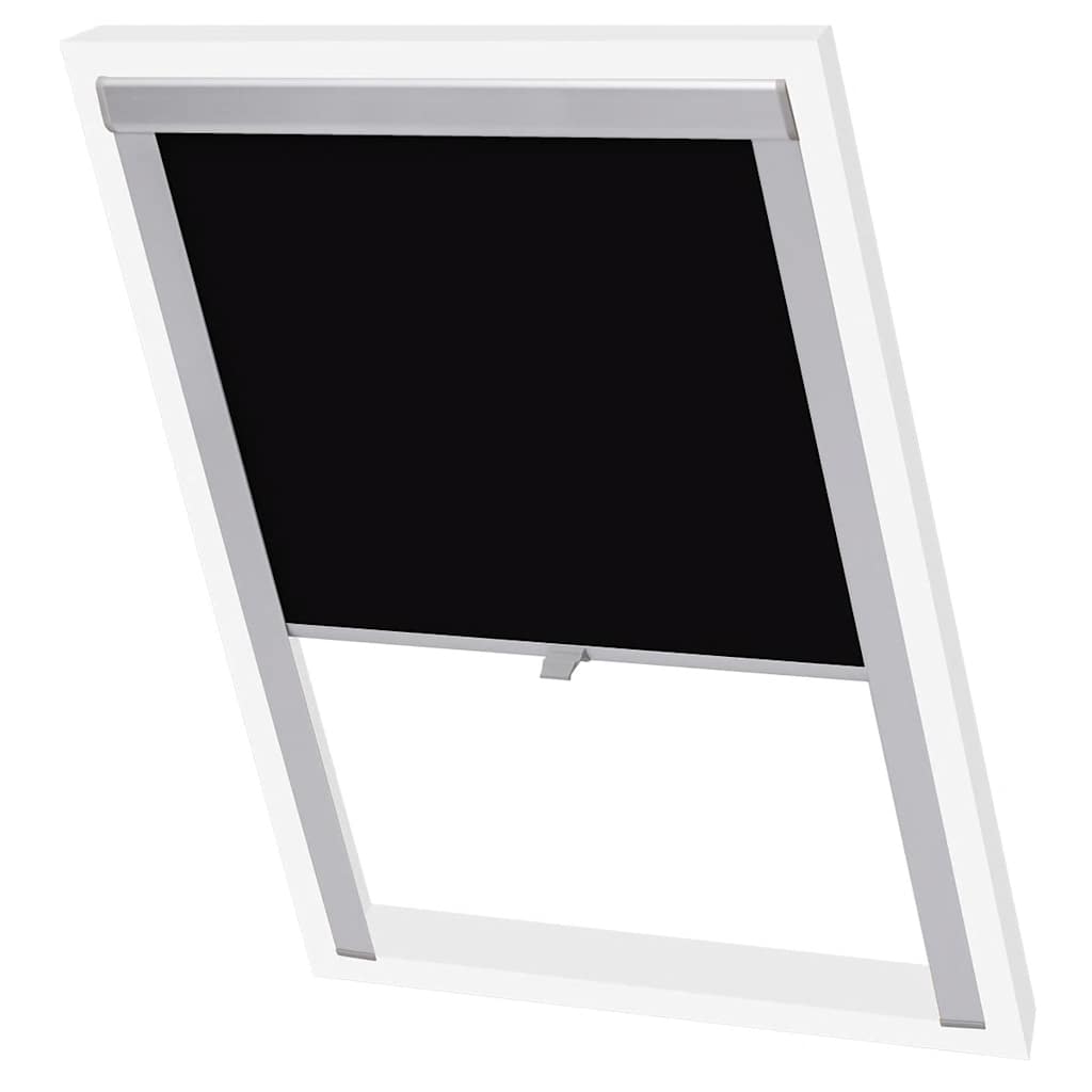 Vidaxl rouleau aveugle blackout noir uk08