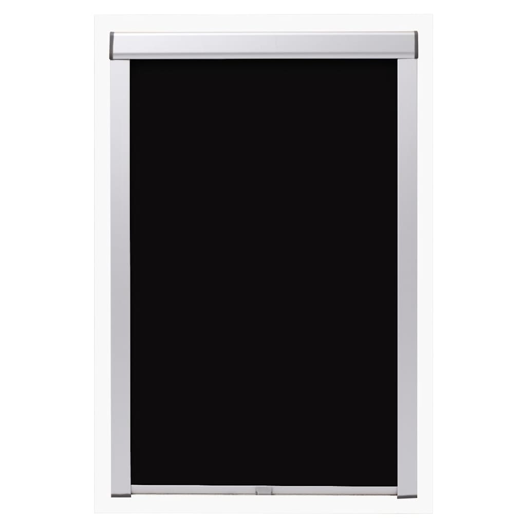 Vidaxl rouleau aveugle blackout noir uk08