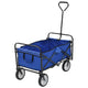 Vidaxl Handkar en acier pliable bleu