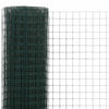 Vidaxl Poulet Fil 10x0,5 m en acier avec revêtement en PVC vert