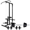 Vidaxl Power Tower avec licou ensemble 60,5 kg