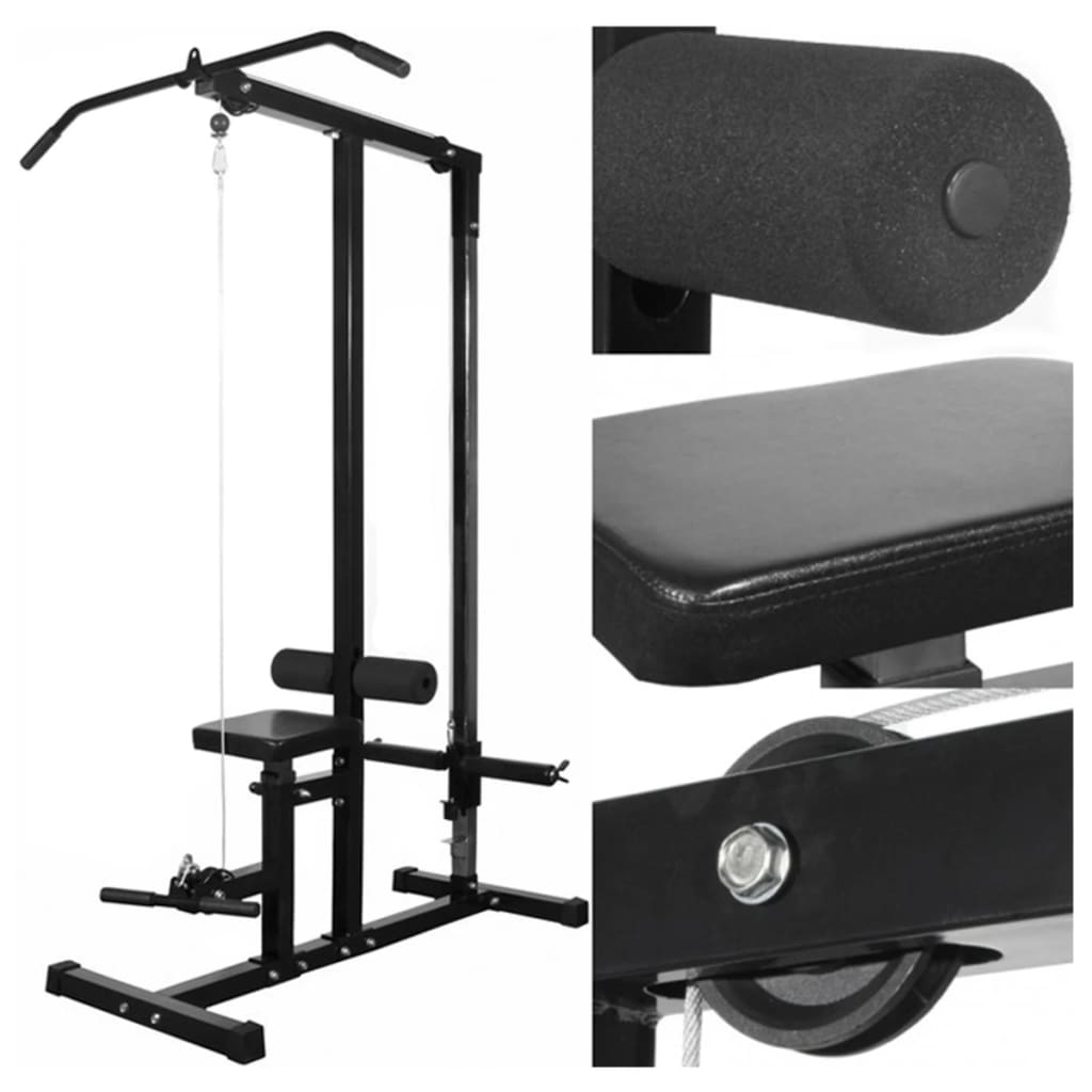Vidaxl Power Tower avec licou ensemble 60,5 kg