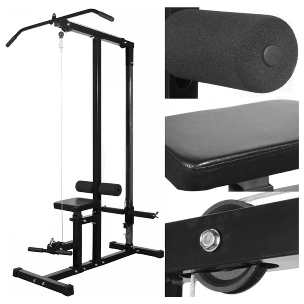 Vidaxl Power Tower avec licou ensemble 30,5 kg