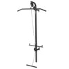 Vidaxl Power Tower pour le mur avec haltère ensemble 60,5 kg