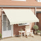 Vidaxl Luifel étend manuellement la crème 350 cm
