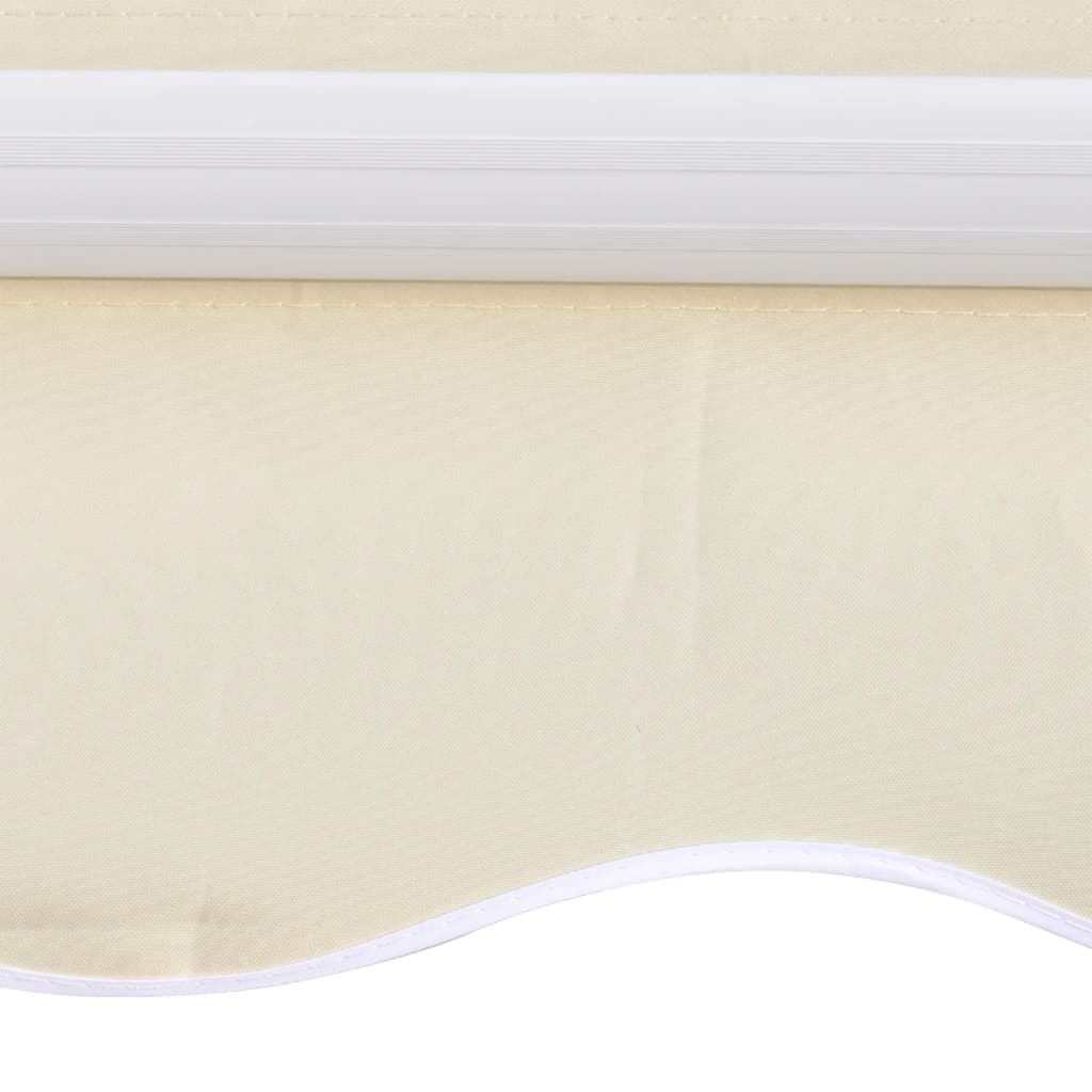 Vidaxl Laifeldoek 350x250 cm Crème de toile