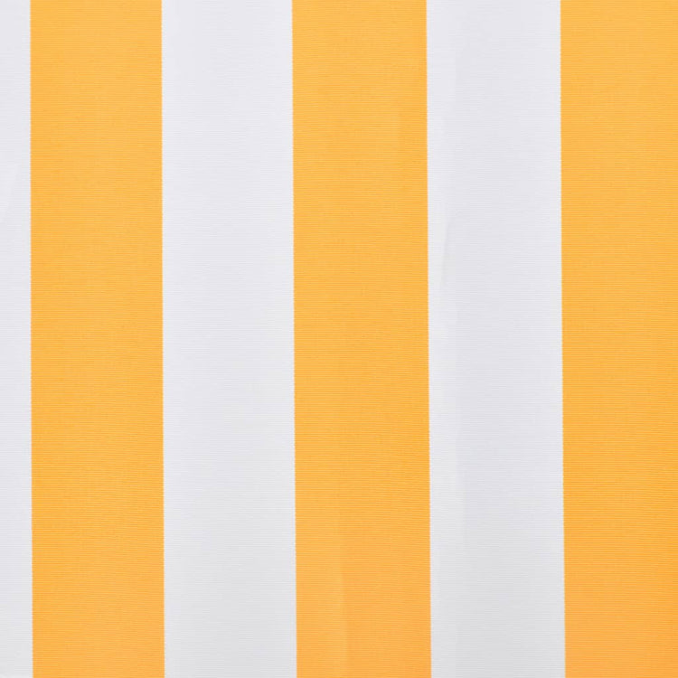 Vidaxl Laifeldoek 450x300 cm toile orange et blanc
