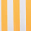 Vidaxl Laifeldoek 500x300 cm toile orange et blanc