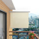 VidaXL paravent de balcon multifonctionnel 150x200 cm crème