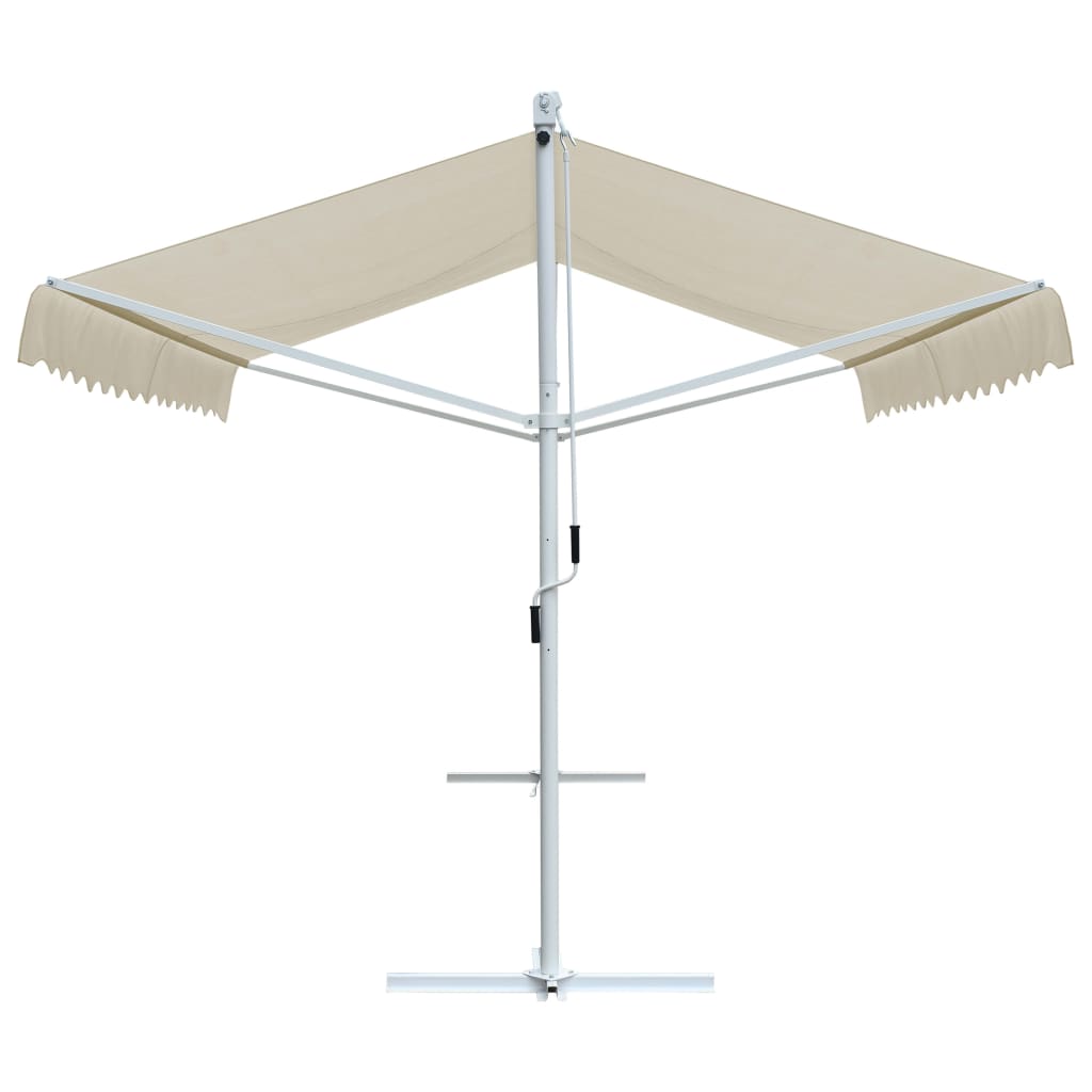 Vidaxl Luifel détaché 4x3 m crème