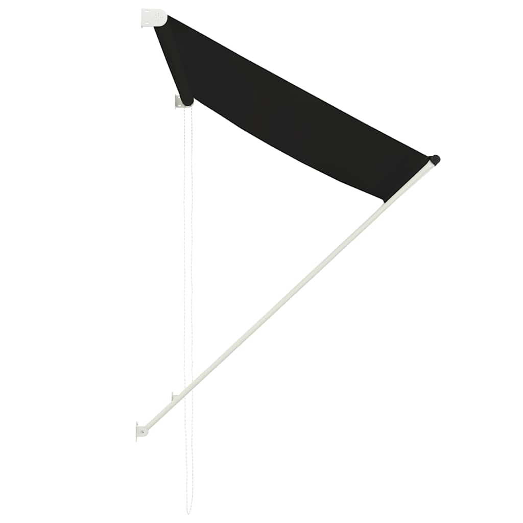 Vidaxl luifel extensible 150x150 cm anthracite