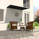 Vidaxl luifel extensible 200x150 cm anthracite