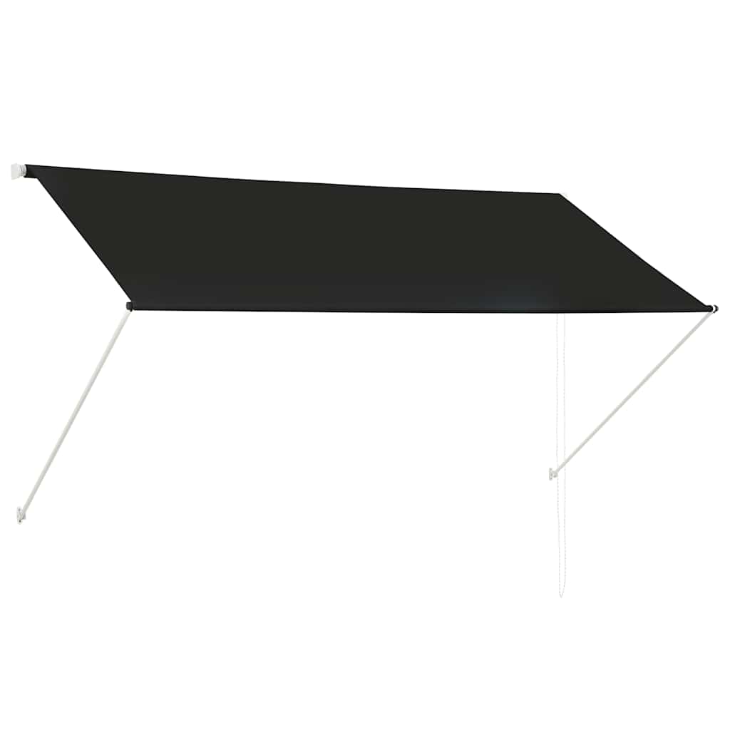 Vidaxl luifel extensible 250x150 cm anthracite