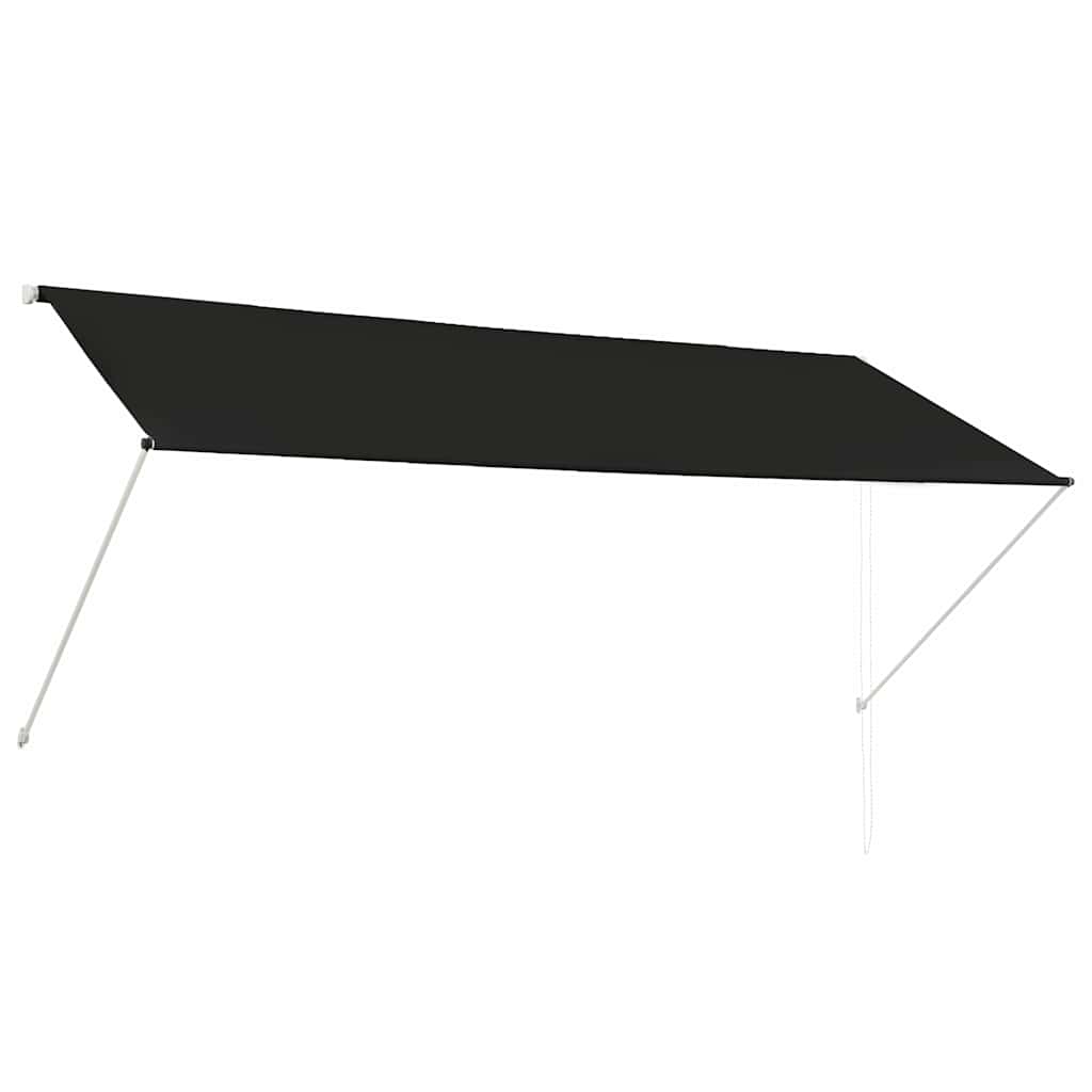 Vidaxl luifel extensible 300x150 cm anthracite