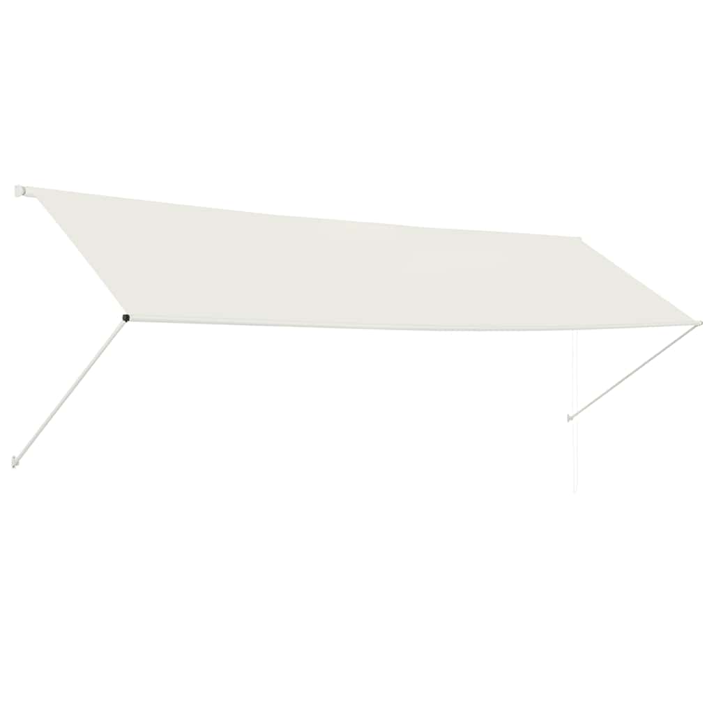 Vidaxl Luifel extensible 400x150 cm crème