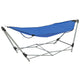 Vidaxl hamac avec bleu standard pliant