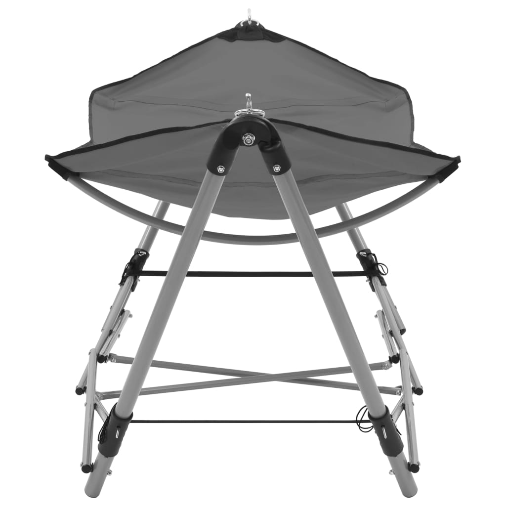 Hamac vidaxl avec gris standard pliant
