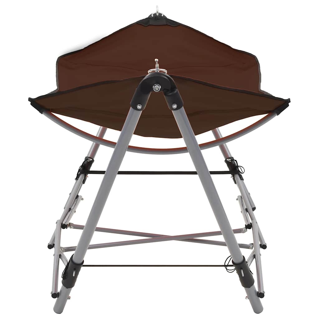 Hamac vidaxl avec marron standard pliant