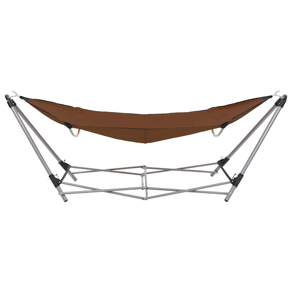 Hamac vidaxl avec marron standard pliant