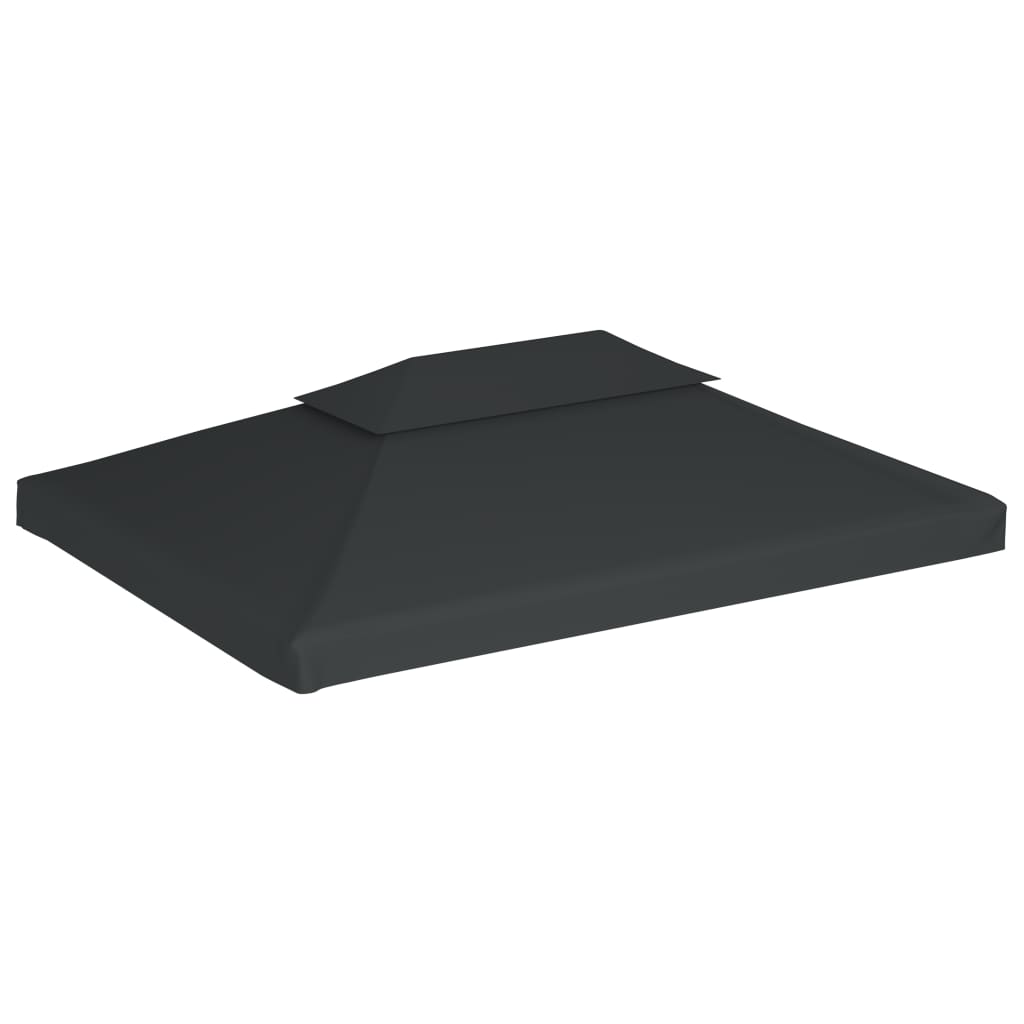 Vidaxl Prieverwak 2 couches 4x3m 310 g m² de couleur anthracite