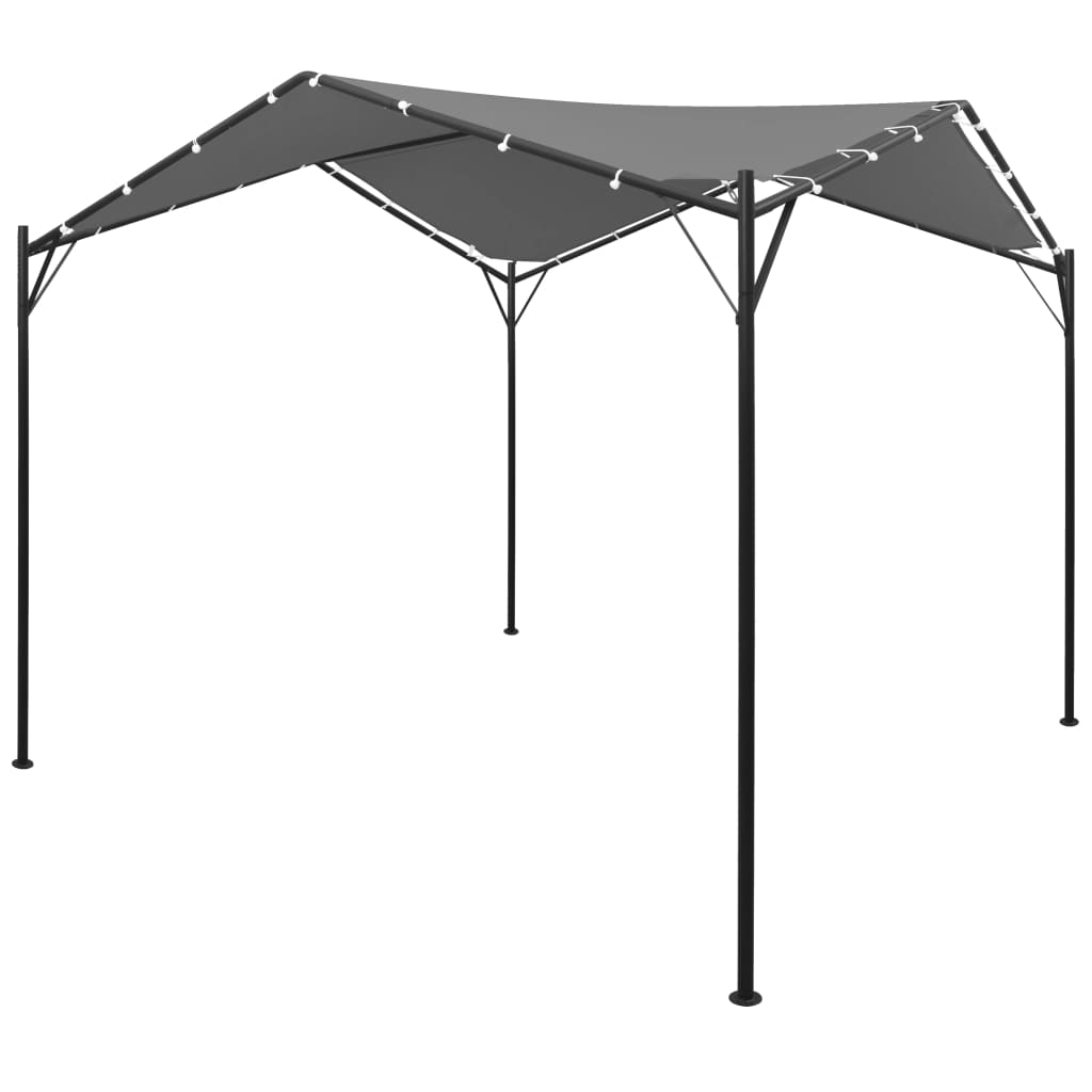 Vidaxl arbor 4x4 m anthracite