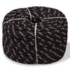 Corde à démarrage Vidaxl 18 mm 50 m de polypropylène noir