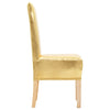 Vidaxl 6 sted couvre l'or