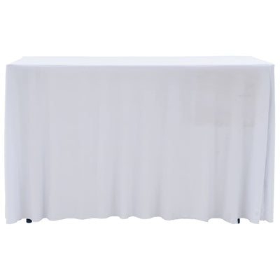 Vidaxl 2 stage de table STAUT avec la jupe 243x76x74 cm blanc