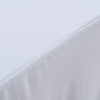 Vidaxl 2 stage de table STAUT avec la jupe 243x76x74 cm blanc