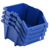 Vidaxx bacs de rangement empilables 103x165x76 mm bleu 250 pcs