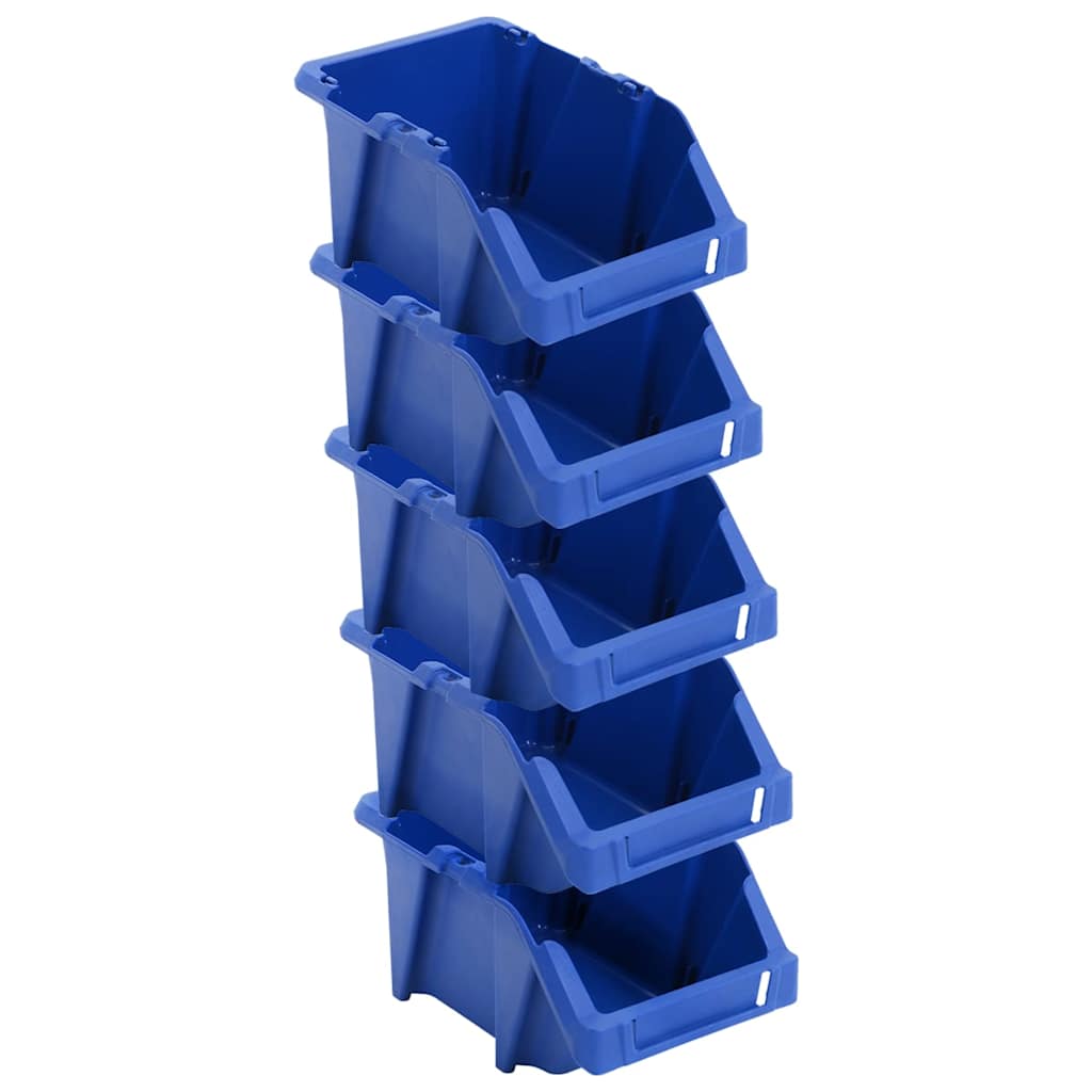 Vidaxx bacs de rangement empilables 103x165x76 mm bleu 250 pcs
