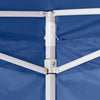 Tente pliante vidaxl avec 2 murs 3x3 m bleu
