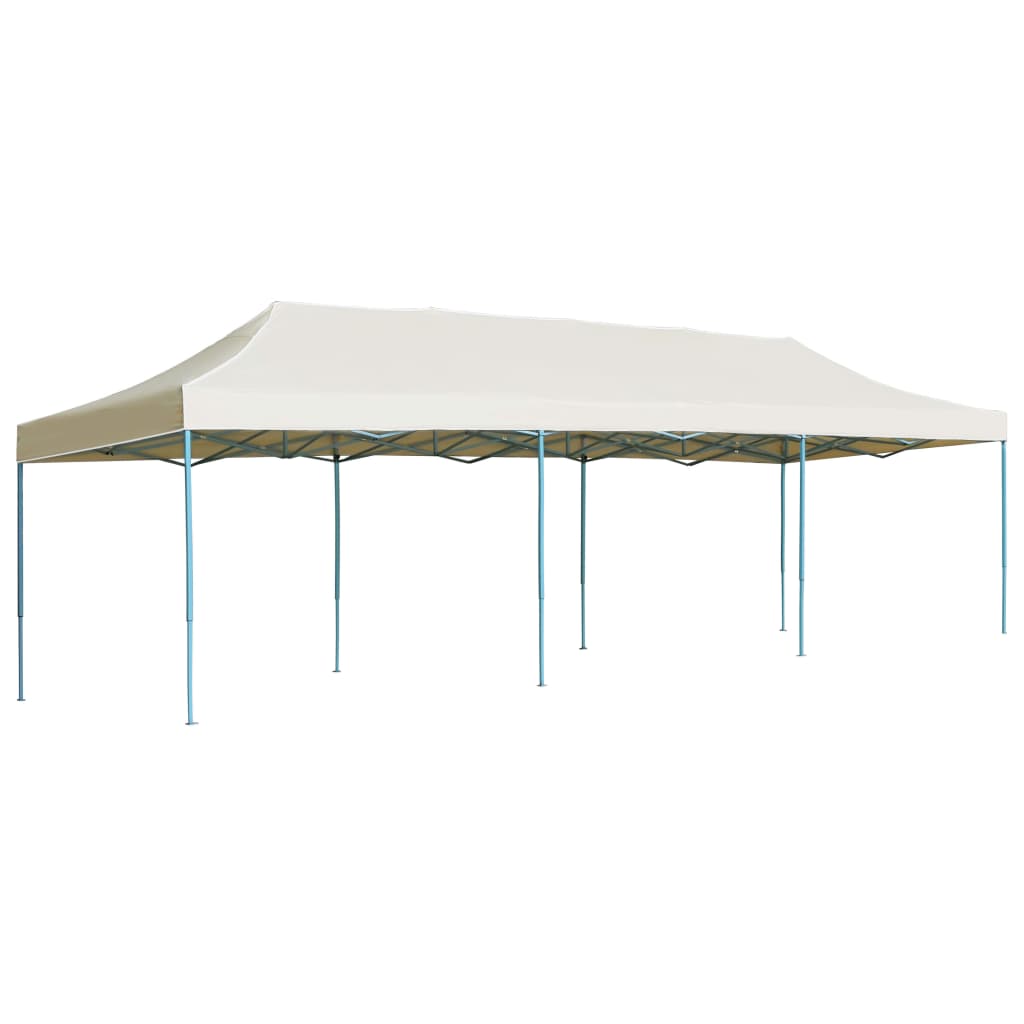 Vidaxl Pliant tente pop-up 3x9 m crème