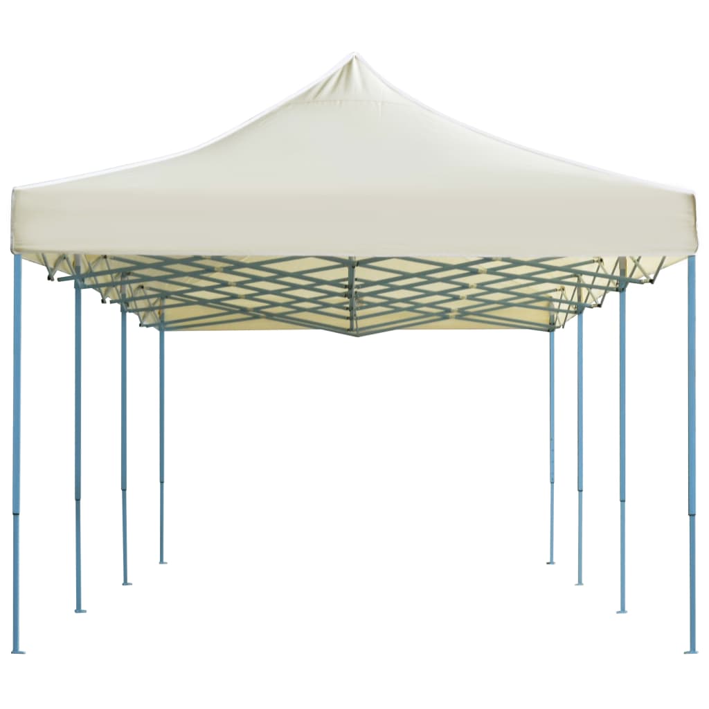 Vidaxl Pliant tente pop-up 3x9 m crème