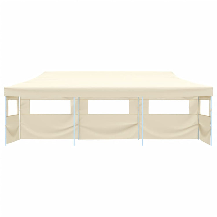 Vidaxl Pliping Tent Pop-up avec 5 murs latéraux 3x9 M CRAME