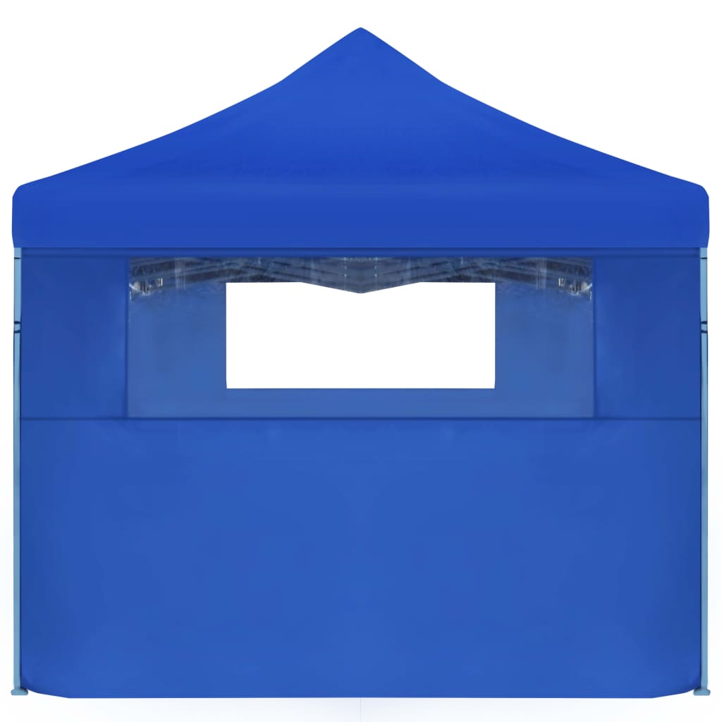 Vidaxl Pliping tente pop-up avec 5 murs latéraux 3x9 m bleu