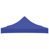 Toit de tente de fête vidaxl 3x3 m bleu