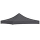 Vidaxl Party Tent Roof 3x3 M Anthracite -Colored